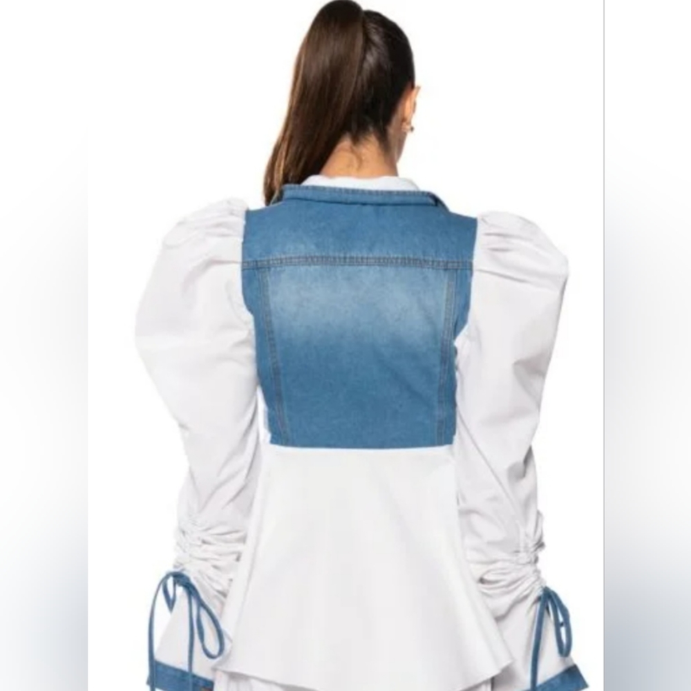 Jean Jacket Short New - Picture 2 of 3